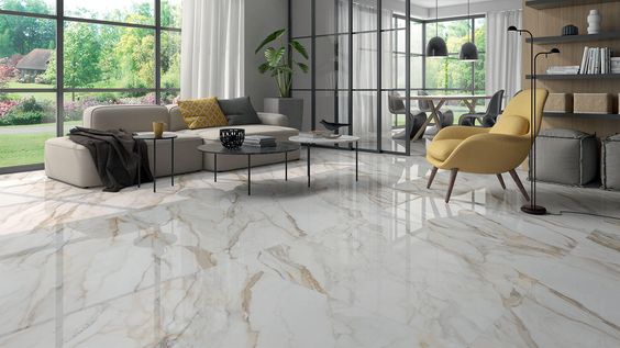 Mẫu thi công nền nhà đá hoa cương