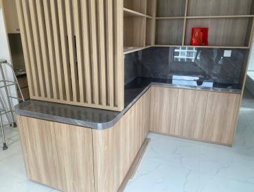 Công Trình Thi Công Bếp Đá Lamar Đẹp Sang Trọng